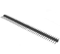 Barra de Pinos 1x40 vias 11,2mm 180 graus