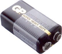 Bateria 9V Marca GP Modelo GP1604S