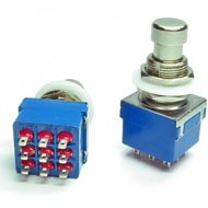 Chave 3PDT Para Pedal de Efeito de Guitarra