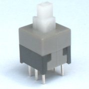 Chave Bot�o 8,5 x 8,5 mm Com Trava