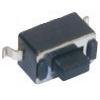 Chave Tactil 3x6x4,3mm 2T 180 Graus Vermelha SMD
