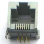 Jack RJ45 10P10C Para Placa (YH55-07) Jack RJ45 10P10C Para Placa (YH55-07)