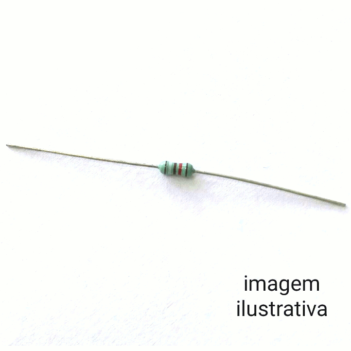 Resistor de Precisão 8K81 1% 1/4W Resistor de Precisão 8K81 1% 1/4W