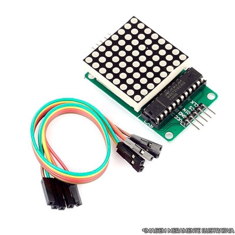 Módulo Arduino Matrix de Led Barra do Bugres - Módulo Arduino Transceptor Nrf24L01