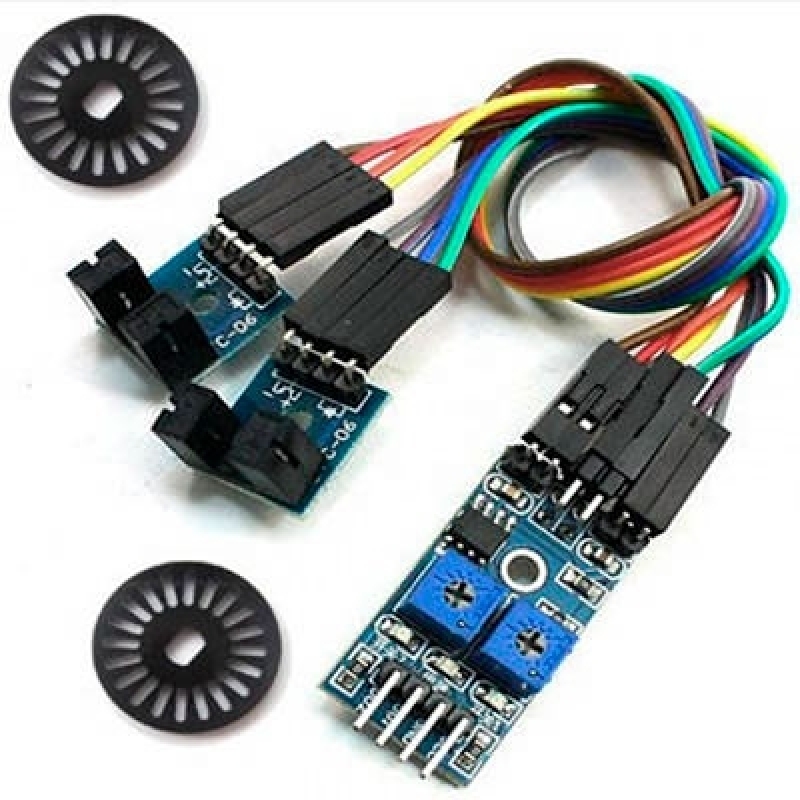 Módulo Arduino Sensor de Velocidade Duplo Navegantes - Módulo Arduino de Temperatura Dht11