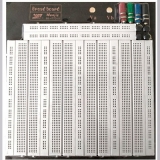 componentes eletrônicos protoboard