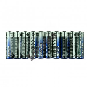Pilha Alcalina AA Toshiba LR06GC - Kit Com 10 Pilhas