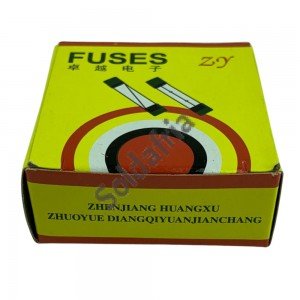 Fusível De Vidro (20ag) 0,6a 5x20mm 250V Caixa Com 100 Peças