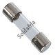 Fusível De Vidro (20ag) 25A 5x20mm 250V Caixa Com 100 Peças Fusível De Vidro (20ag) 25A 5x20mm 250V Caixa Com 100 Peças