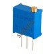 Trimpot Multivoltas 3296W 1M Ohms (1M/105) 25 Voltas
