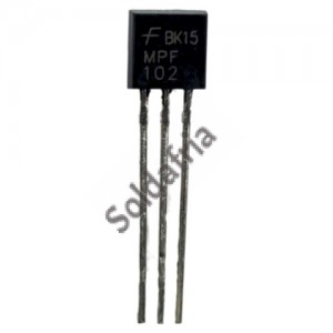 Transistor MPF-102 JFET Canal N Amplificador de RF Transistor MPF-102 JFET Canal N Amplificador de RF