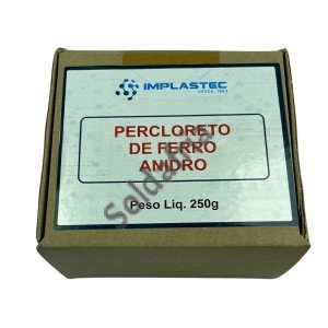 Percloreto De Ferro Em Pó Implastec 250gr 98%