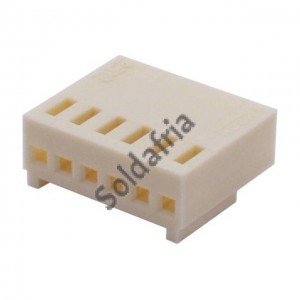 Alojamento Para Conector KK 6 Vias Tipo Molex 5051-6