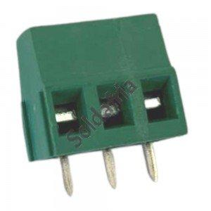 Borne KF-128 3 Terminais 180g Enc Macho Esq (KRE3/WD-128 3T)