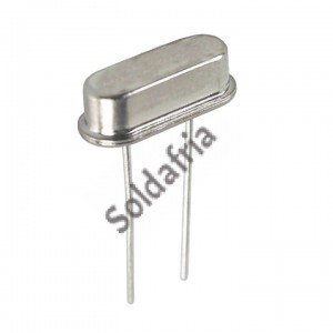 Cristal 4 MHz Meia Caneca - HC49S Cristal 4 MHz Meia Caneca - HC49S