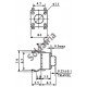 Chave Tactil 6x6x4,3mm 4 Terminais Chave Tactil 6x6x4,3mm 4 Terminais