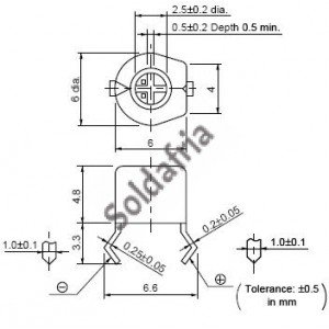 Trimmer Ceramico Verde 30pF