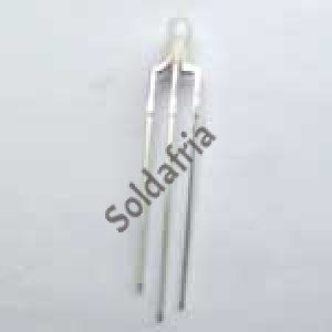 Led Bicolor 3mm Difuso 3 Terminais (Verde E Vermelho) Led Bicolor 3mm Difuso 3 Terminais (Verde E Vermelho)
