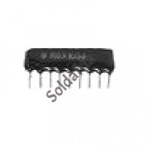 Rede Resistiva 8x100K (9 Pinos) Rede Resistiva 8x100K (9 Pinos)