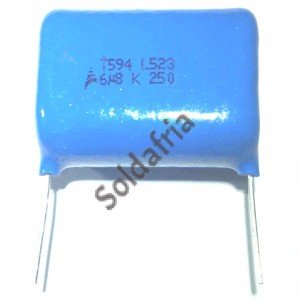 Capacitor Poliester Epcos 6,8uF X 250V (6u8/685) B32594C3685K8