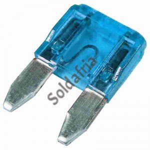 Fusivel Lamina Pequeno Azul 15A Fusivel Lamina Pequeno Azul 15A