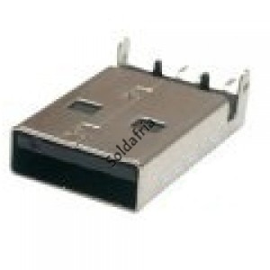 Conector USB-A Macho YH-USB05B (SMD)