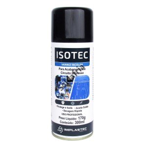 Isotec - Verniz Incolor Implastec 170g/300ml