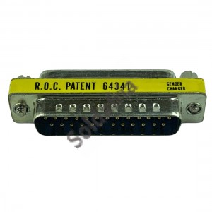 Adaptador DB25 Macho Para DB25 Femea