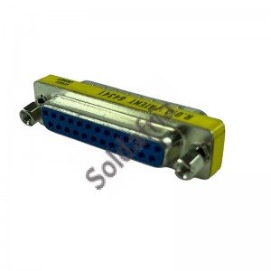 Adaptador DB25 Macho Para DB25 Femea