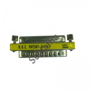 Adaptador DB25 Macho Para DB25 Femea