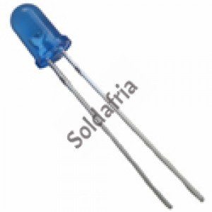 Led Azul Difuso 3mm Led Azul Difuso 3mm
