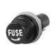 Porta Fusivel Pequeno 5x20mm Preto BLX-1 Para Painel Porta Fusivel Pequeno 5x20mm Preto BLX-1 Para Painel