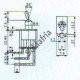 Chave Alavanca MTS102-C4 Para Placa