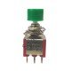 Chave Push Button DS-612 Sem Trava Verde Chave Push Button DS-612 Sem Trava Verde