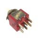 Chave Push Button DS-622 Sem Trava Preta Chave Push Button DS-622 Sem Trava Preta