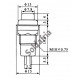 Chave Push Button DS-213 Sem Trava Verde