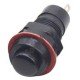 Chave Push Button DS-211 Com Trava Preta