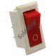 Chave KCD2-101 Branca Com Marcação 2T 15A 250V Chave KCD2-101 Branca Com Marcação 2T 15A 250V