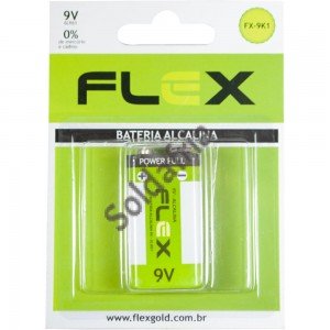 Bateria 9V Alcalina 6LR61 Bateria 9V Alcalina 6LR61