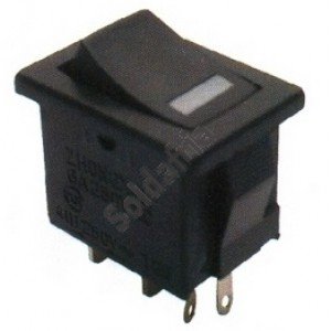 Chave Gangorra KCD1-105N Com Led Verde Chave Gangorra KCD1-105N Com Led Verde