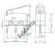 Chave Micro Switch KW10-B Com Aste Chave Micro Switch KW10-B Com Aste