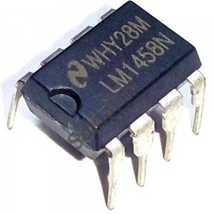 Circuito Integrado LM1458 ( LM1458L / MC1458L / LM1458N) Circuito Integrado LM1458 ( LM1458L / MC1458L / LM1458N)