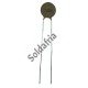 Capacitor Disco Cerâmico 2,2nF X 500V (222/2K2/2,2KpF) Capacitor Disco Cerâmico 2,2nF X 500V (222/2K2/2,2KpF)