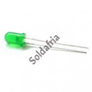 Led Verde Difuso 5mm Led Verde Difuso 5mm