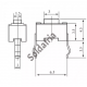 Chave Tactil 3x6x5mm 2T 180 Graus SMD Chave Tactil 3x6x5mm 2T 180 Graus SMD
