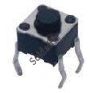 Chave Tactil 4,5x4,5x3,8mm 4 Terminais Chave Tactil 4,5x4,5x3,8mm 4 Terminais