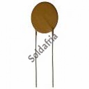 Capacitor Disco Cerâmico 1,8nF X 2KV (1K8/1,8KpF/182) Capacitor Disco Cerâmico 1,8nF X 2KV (1K8/1,8KpF/182)