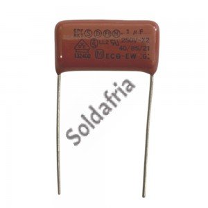 Capacitor De Poliester X2 100nF X 250V (104/100K/0,1uF/.1uf) Capacitor De Poliester X2 100nF X 250V (104/100K/0,1uF/.1uf)