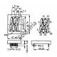 Display De Led Verde Anodo HS-23102BG (69,7x47,6x12mm)