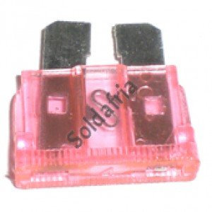 Fusivel Lamina Medio Rosa 4A Fusivel Lamina Medio Rosa 4A